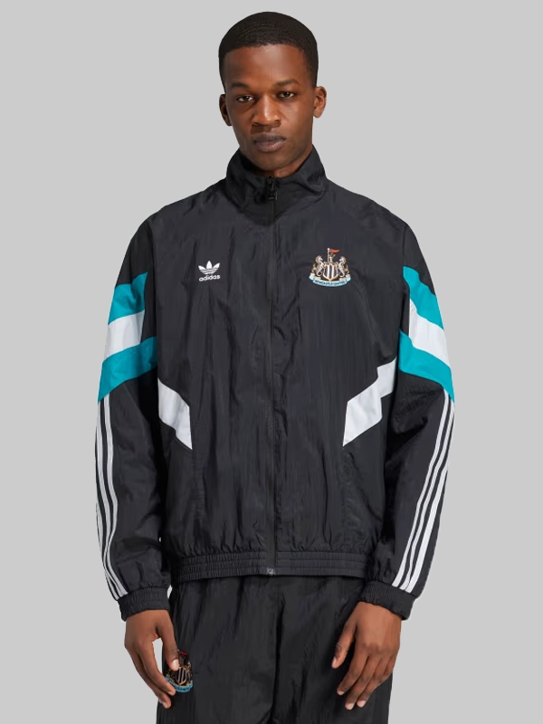 Adidas Newcastle United FC Originals Track Top Jacket Black