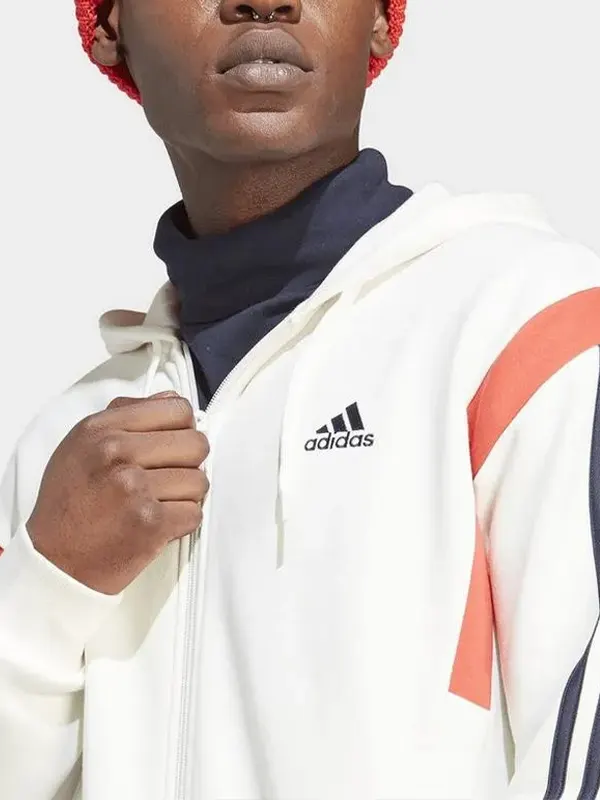 Adidas-White-Zip-Up-Hoodie