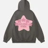 Aelfric Eden Vintage Star Hoodie Grey