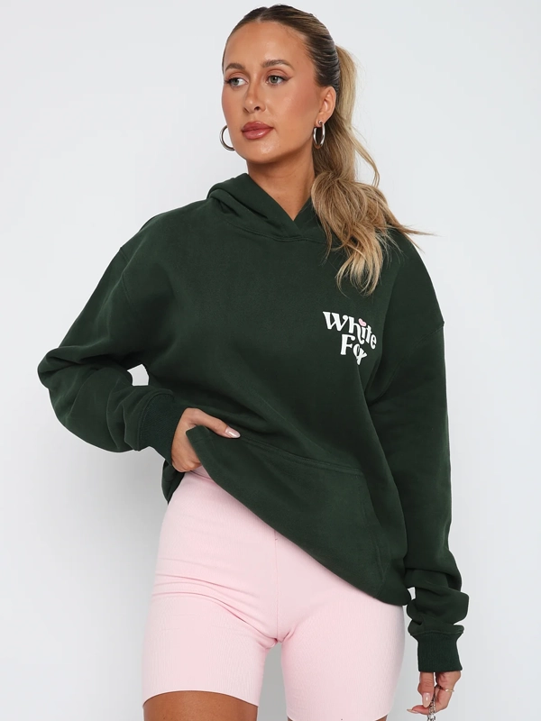 All You Need Is Love Forest Green Hoodie