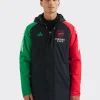 Arsenal Addids 2425 European Stadium Jacket Black