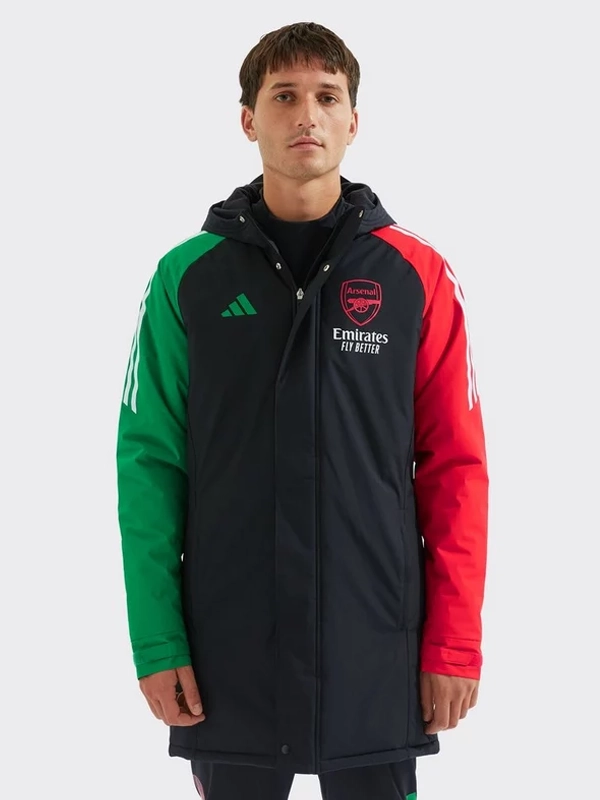 Arsenal Addids 2425 European Stadium Jacket Black