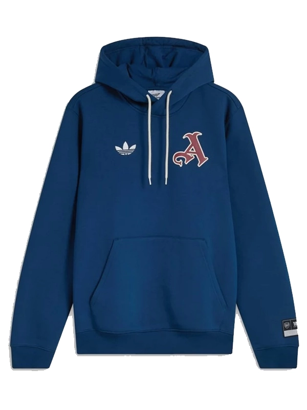 Arsenal Adidas 24-25 Hoodie Blue