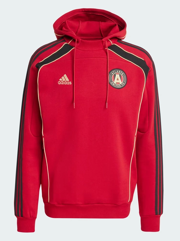 Atlanta United FC Adidas Travel Hoodie Red