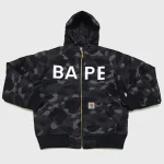 Bape Carhartt Jacket