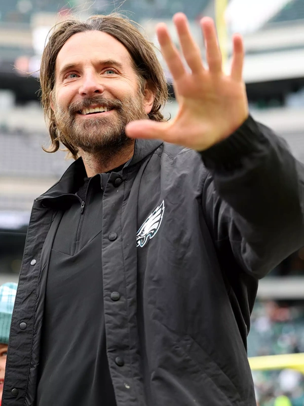 Bradley Cooper Eagles Black Jacket