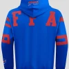 Buffalo Bills Pro Standard Wingspan Drop Shoulder Pullover Hoodie Blue