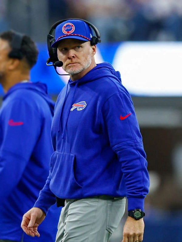 Buffalo Bills Sean McDermott Blue Hoodie