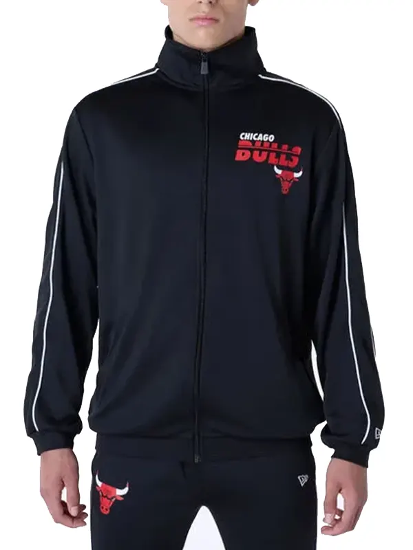 Chicago-Bulls-NBA-Track-Top-Black-Jacket