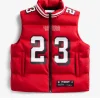 Christian McCaffrey 49ers Off Season Player Puffer Vest Red