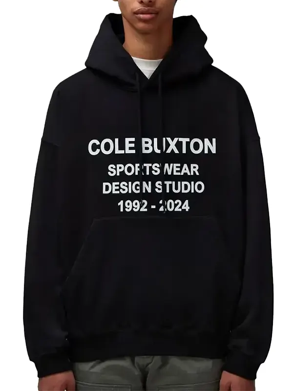 Cole-Buxton-Design-Studio-Hoodie-Black