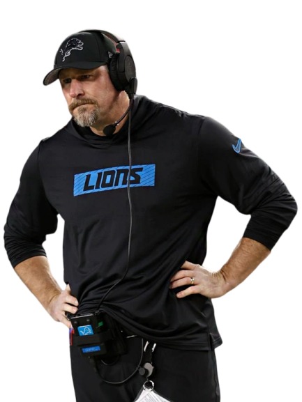 Dan Campbell Detroit Lions Sideline Hoodie Black