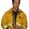 David Muir Fire Jacket Yellow