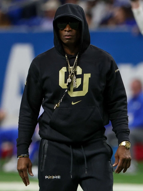 Deion Sanders Colorado Buffaloes Black Hoodie