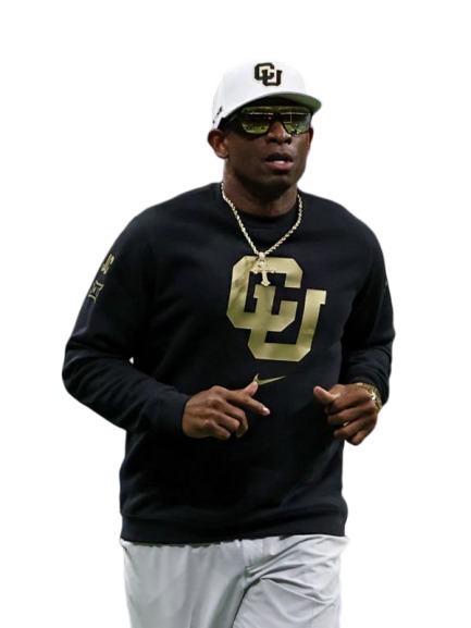 Deion Sanders Colorado Buffaloes Sweatshirt Black