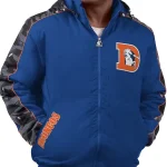 Denver Broncos Starter Thursday Night Gridiron Hoodie Jacket