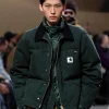 FW25 Carhartt Sacai Green Puffer Jacket