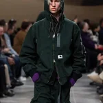 FW25 Sacai Carhartt Green Jacket