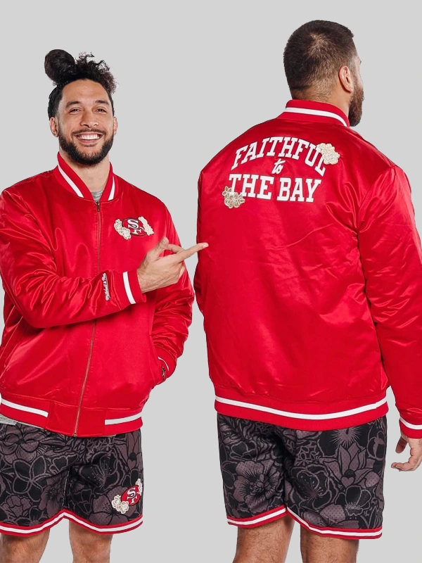 Faithful To The Bay 49ers APEX Jacket Red