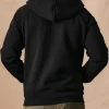 Flint And Tinder 10-Year Full Zip Hoodie Black