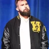 High School Lacrosse Jason Kelce Black Letterman Varsity Jacket