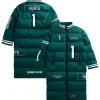 Jalen Hurts Philadelphia Eagles Off Season Player Puffer Coat Green