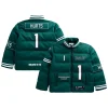 Jalen Hurts Philadelphia Eagles Off Season Player Puffer Jacket Green