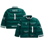 Jalen Hurts Philadelphia Eagles Off Season Player Puffer Jacket