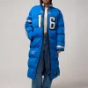 Jared Goff Detroit Lions Off Season Puffer Coat Blue