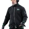 Jeff Ulbrich New York Jets Sideline Bomber Jacket Black