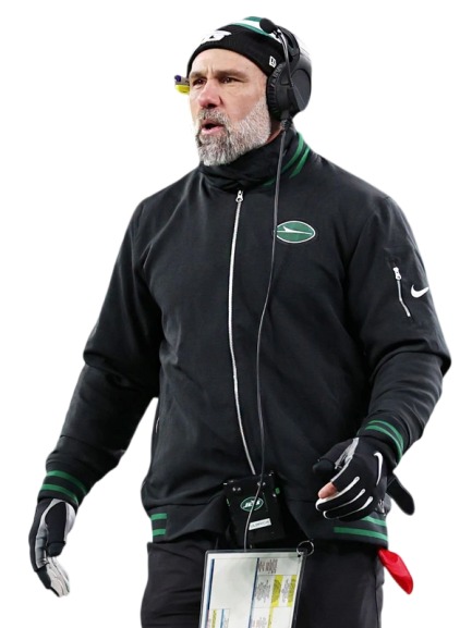 Jeff Ulbrich New York Jets Sideline Bomber Jacket Black