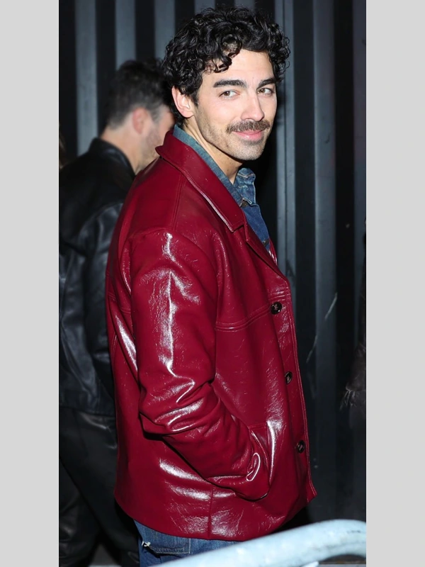 Joe Jonas New Year Eve Leather Jacket