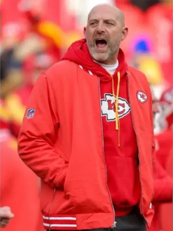 KC Chiefs Sideline Coach Bomber Jacket