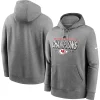 Kansas City Chiefs AFC Champions Hoodie Grey