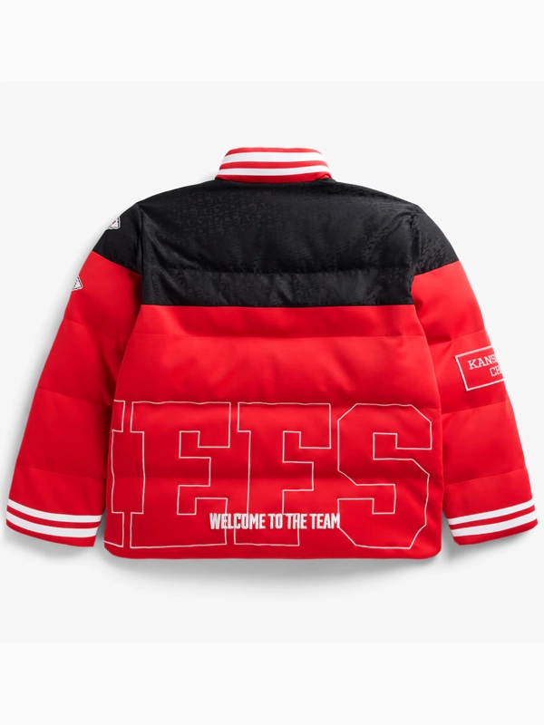 Kansas City Chiefs Off Season Puffer Jacket Red & Black