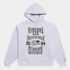 Kendrick Lamar Super Bowl LIX Foot Up On The Gas Grey Hoodie