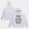 Kendrick Lamar Super Bowl LIX Foot Up On The Gas Hoodie Grey