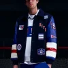 Kith x New York Rangers 1994 Stanley Cup Champions Bomber Jacket Blue