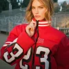 Kristin Juszczyk Puffer Jacket 49ers