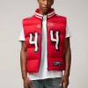 Kyle Juszczyk 49ers Off Season Player Puffer Vest Red