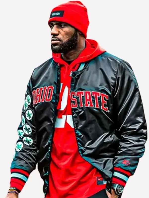 Lebron James Ohio State Buckeyes Jacket Black