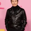 Lee Byung-hun Squid Game S02 Black Leather Jacket