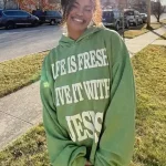 Life Is Fresh Live It With Jesus Hoodie