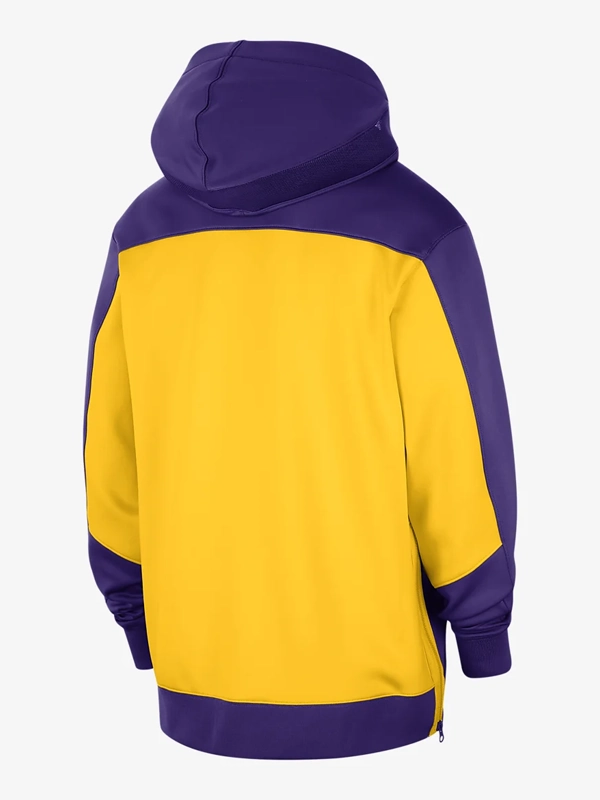 Los Angeles Lakers Showtime Nike Dri-FIT NBA Full-Zip Hoodie