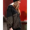 Louis Vuitton Monogram Jacquard Knit Jacket Taylor Swift