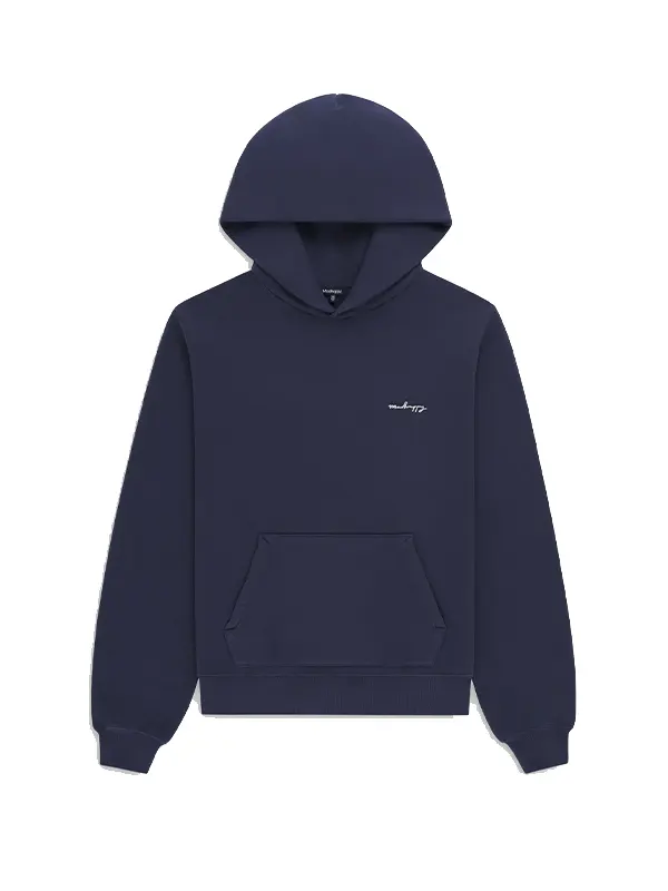 Madhappy-Chicago-Exclusive-Fleece-Navy-Blue-Hoodie