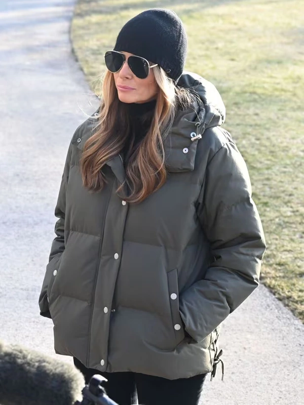 Melania Trump Jacket Green