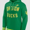 Men's Nike Green Oregon Ducks Legacy Retro Pullover Hoodie