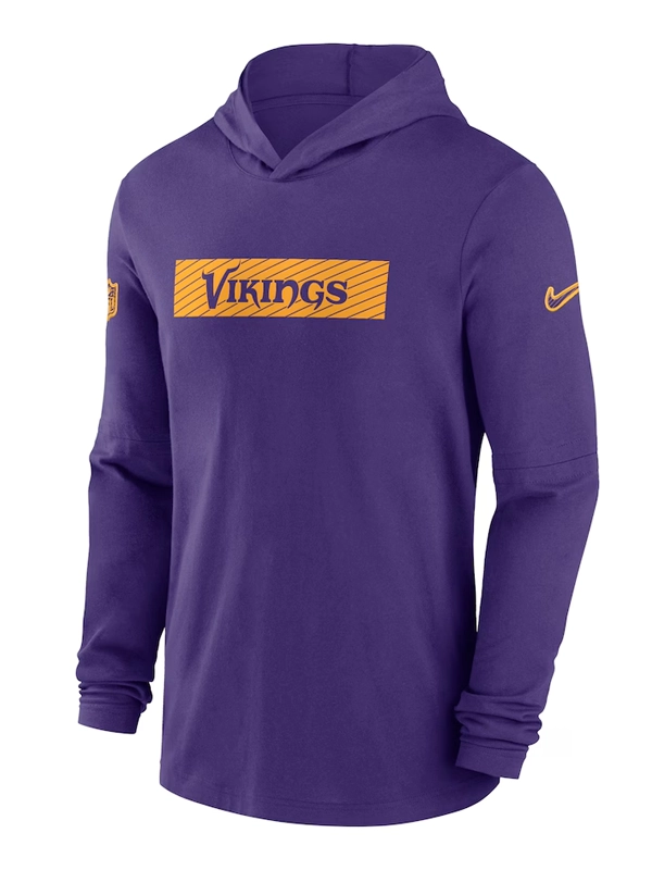 Mens-Nike-Purple-Minnesota-Vikings-Sideline-Hoodie-Performance-Long-Sleeve-T-Shirt