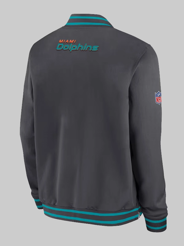 Miami Dolphins Nike Bomber Jacket Black